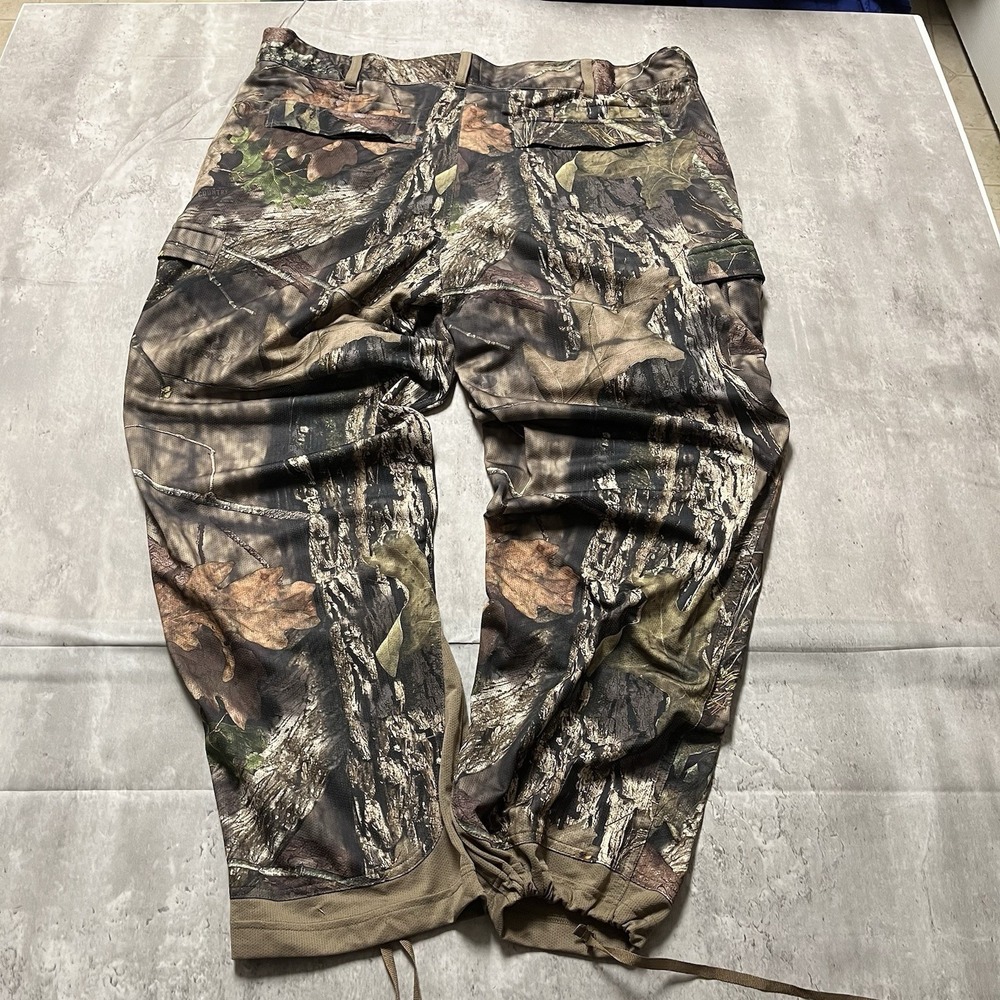 Red Head polyester camo hunting pants Men's size 2XL Cargo Ankle Strings - Picture 7 of 9